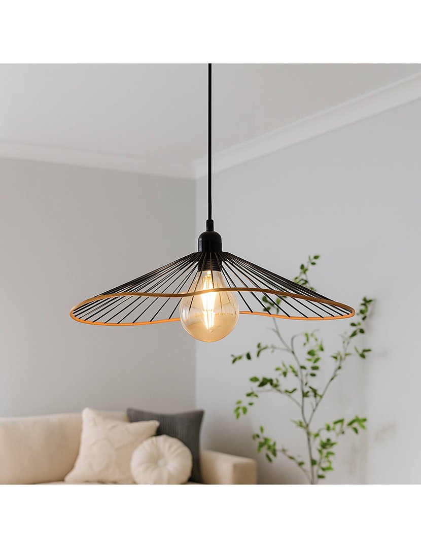 Candeeiro de teto Cúpula metálica