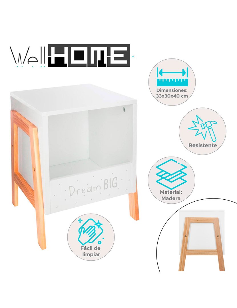 Mesa de cabeceira infantil