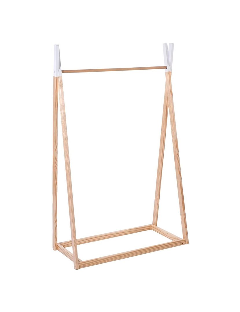 Bengaleiro infantil de madeira 126cm 