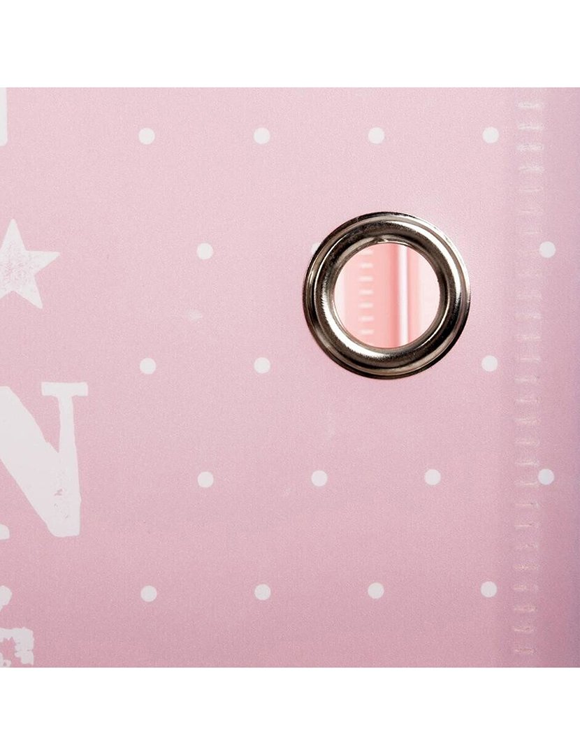 Estante de armazenamento em coluna tipo castelo rosa 95.5x32x109cm