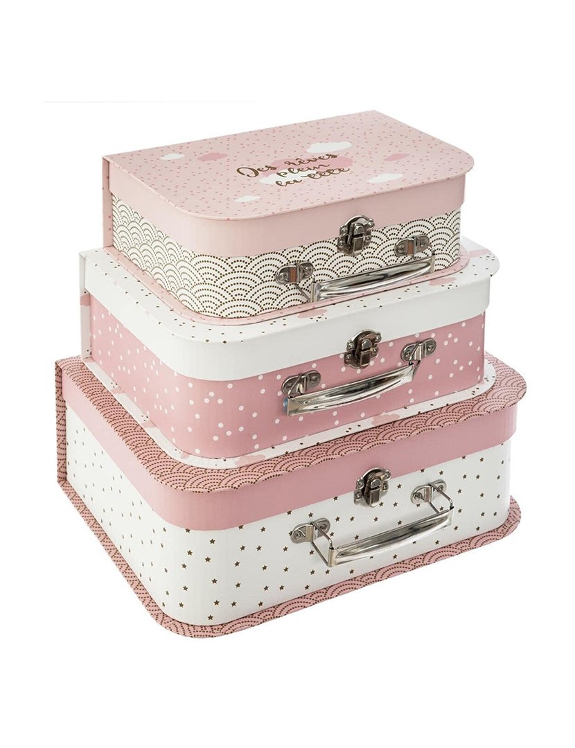 Conjunto de 3 malas infantis