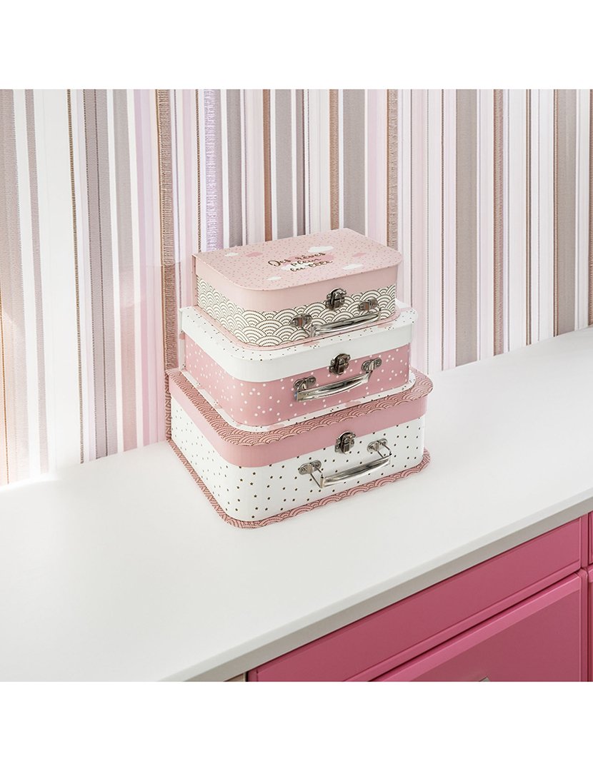 Conjunto de 3 malas infantis