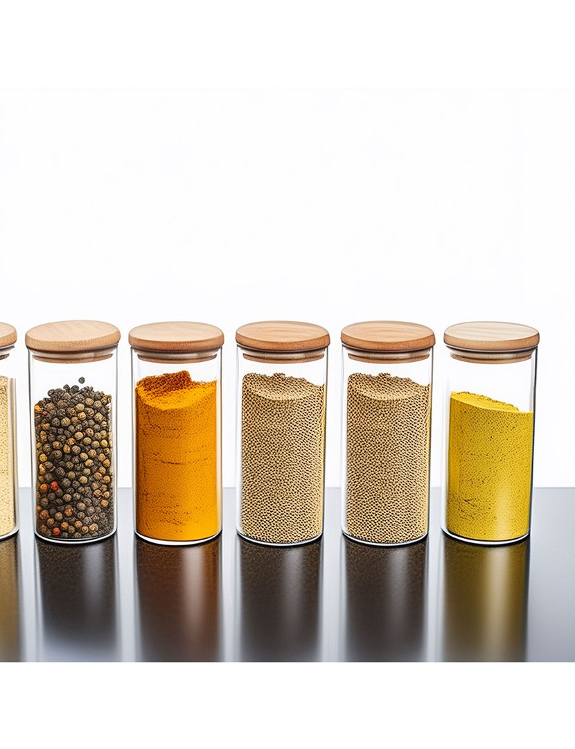 Pote - frasco de vidro 1.3L