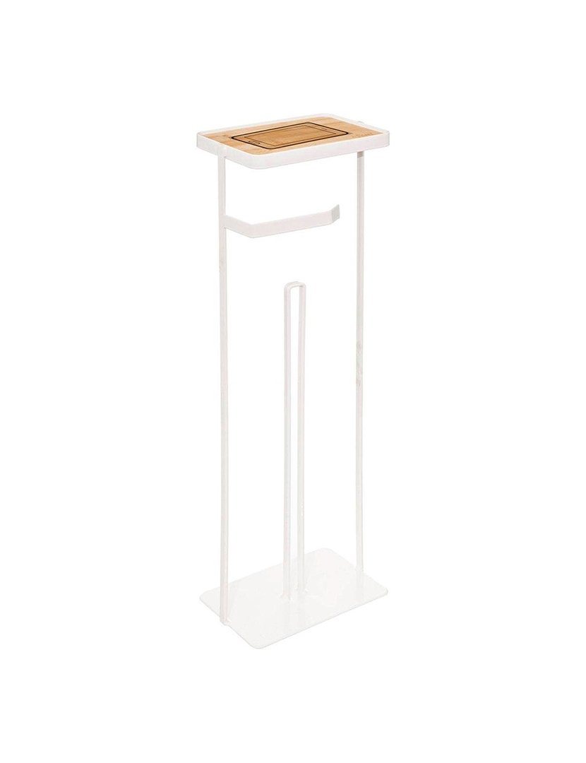 Porta-Rolos Metal Branco