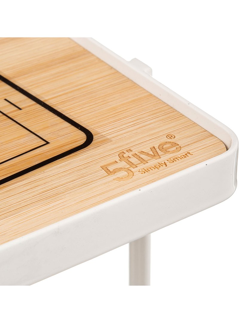 Porta-Rolos Metal Branco