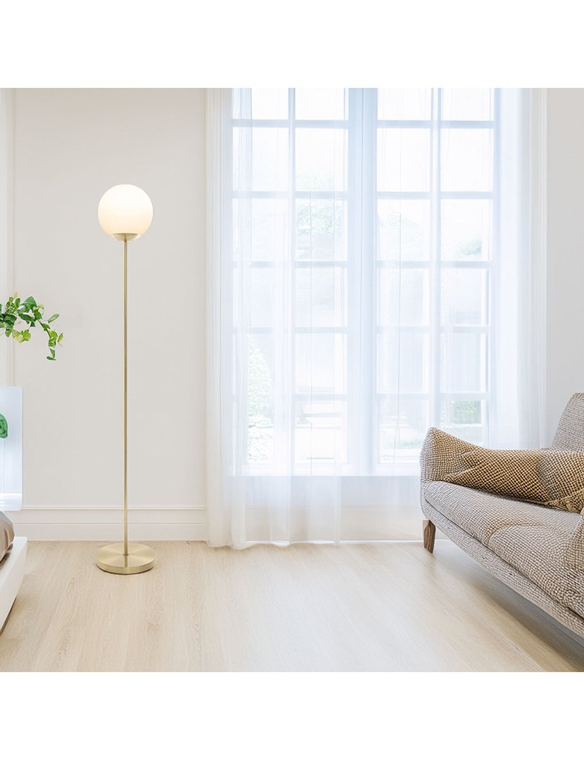 Candeeiro de chão Ball Dris 134cm