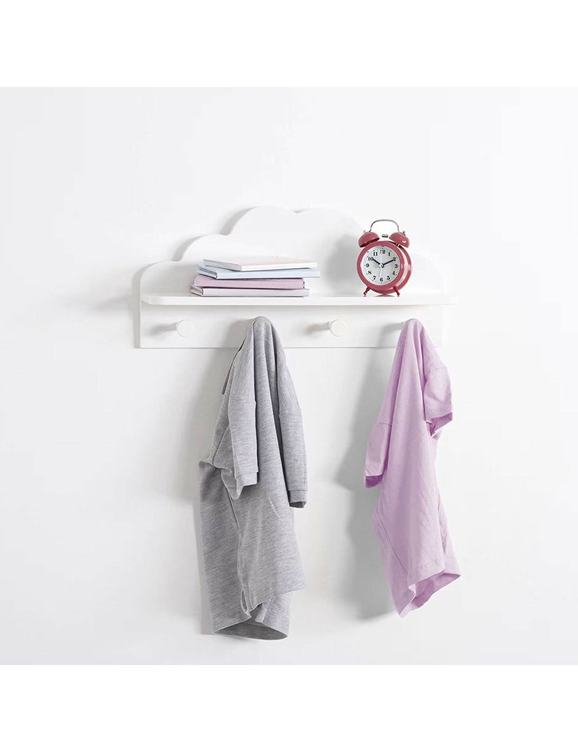 Bengaleiro infantil "nuvem" branco