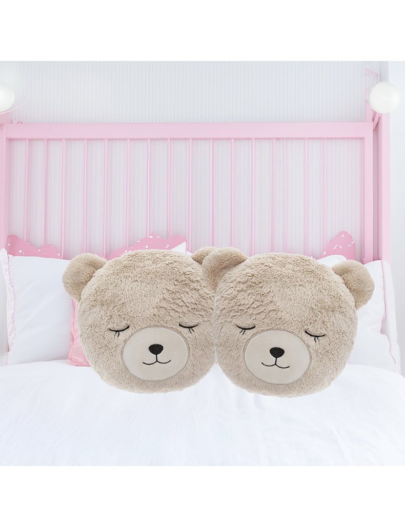 Almofada redonda urso