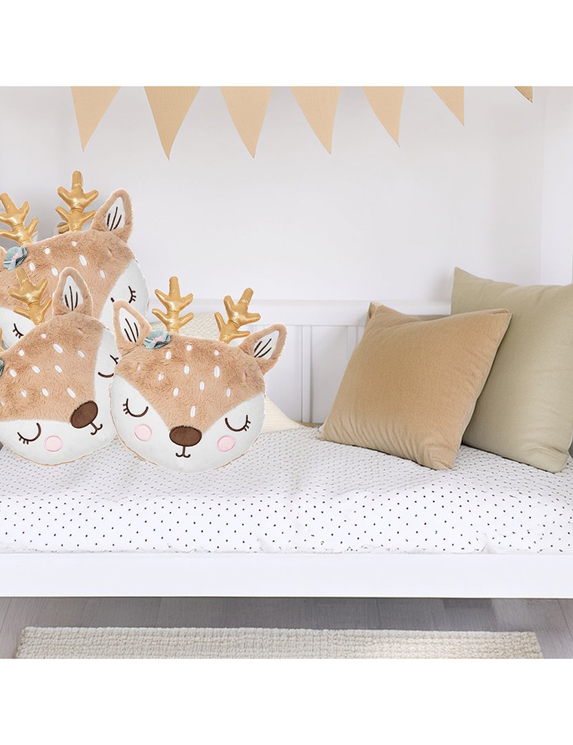 Almofada de cabeça corça