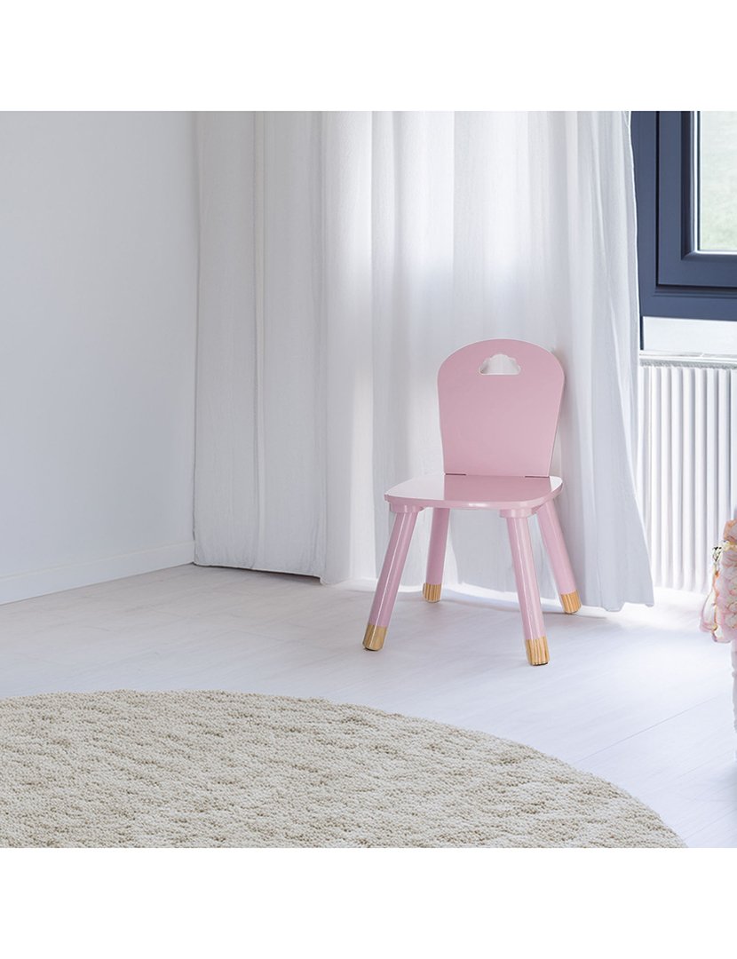 Cadeira infantil rosa