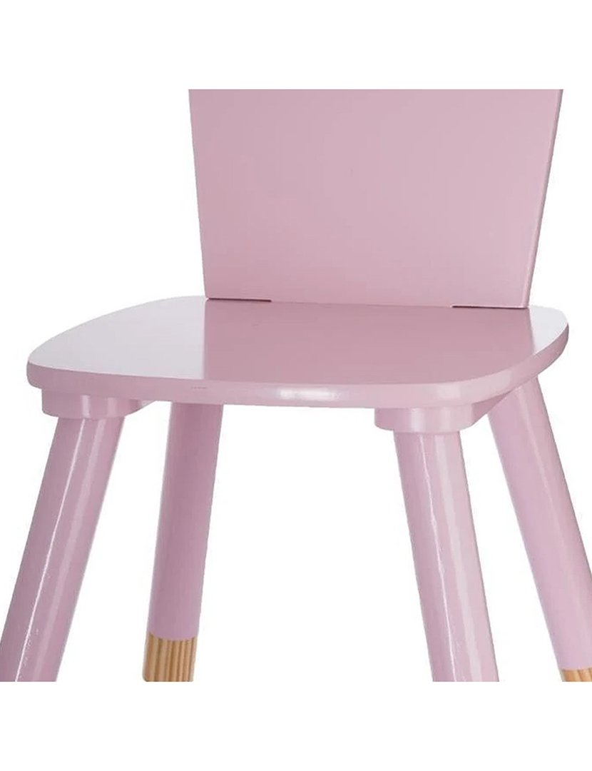 Cadeira infantil rosa