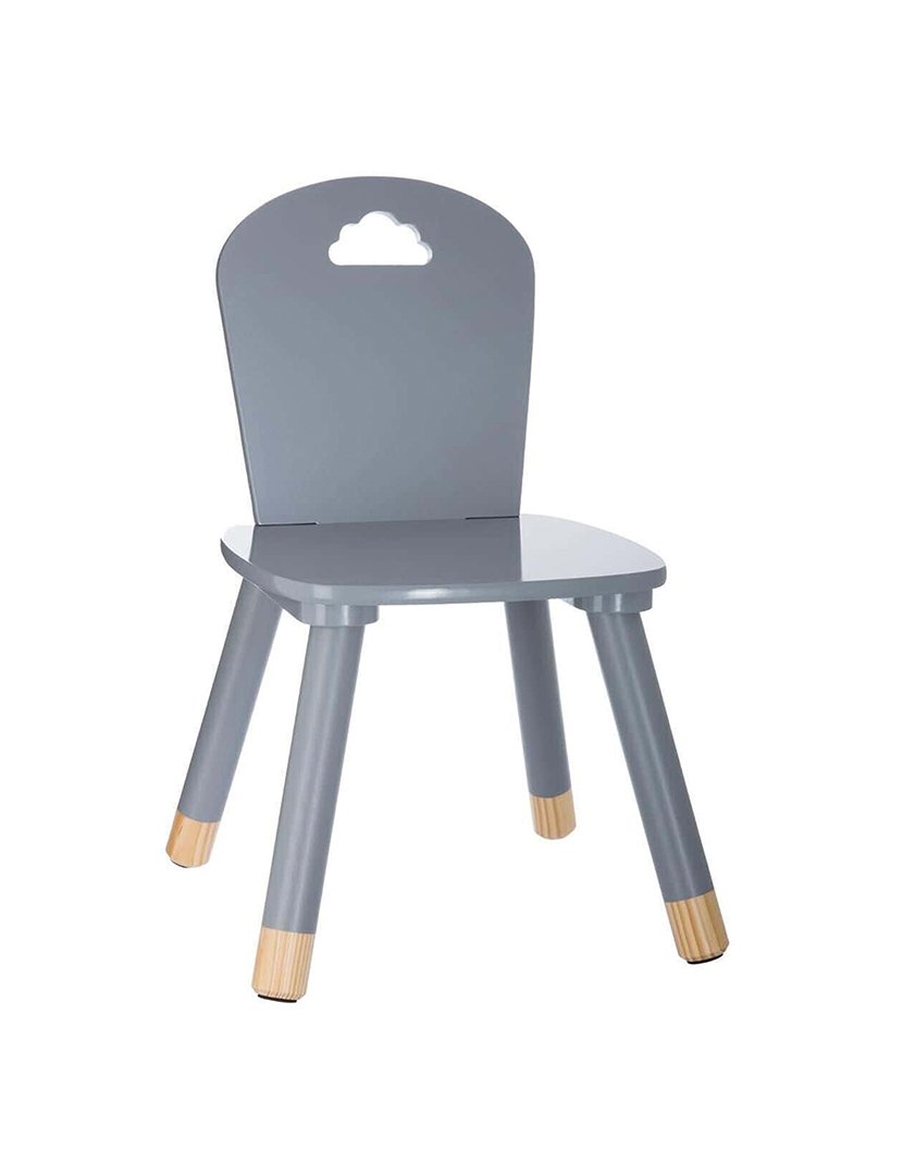 Cadeira infantil cinza