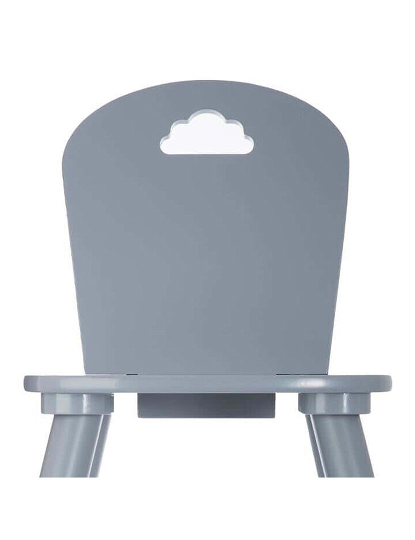 Cadeira infantil cinza