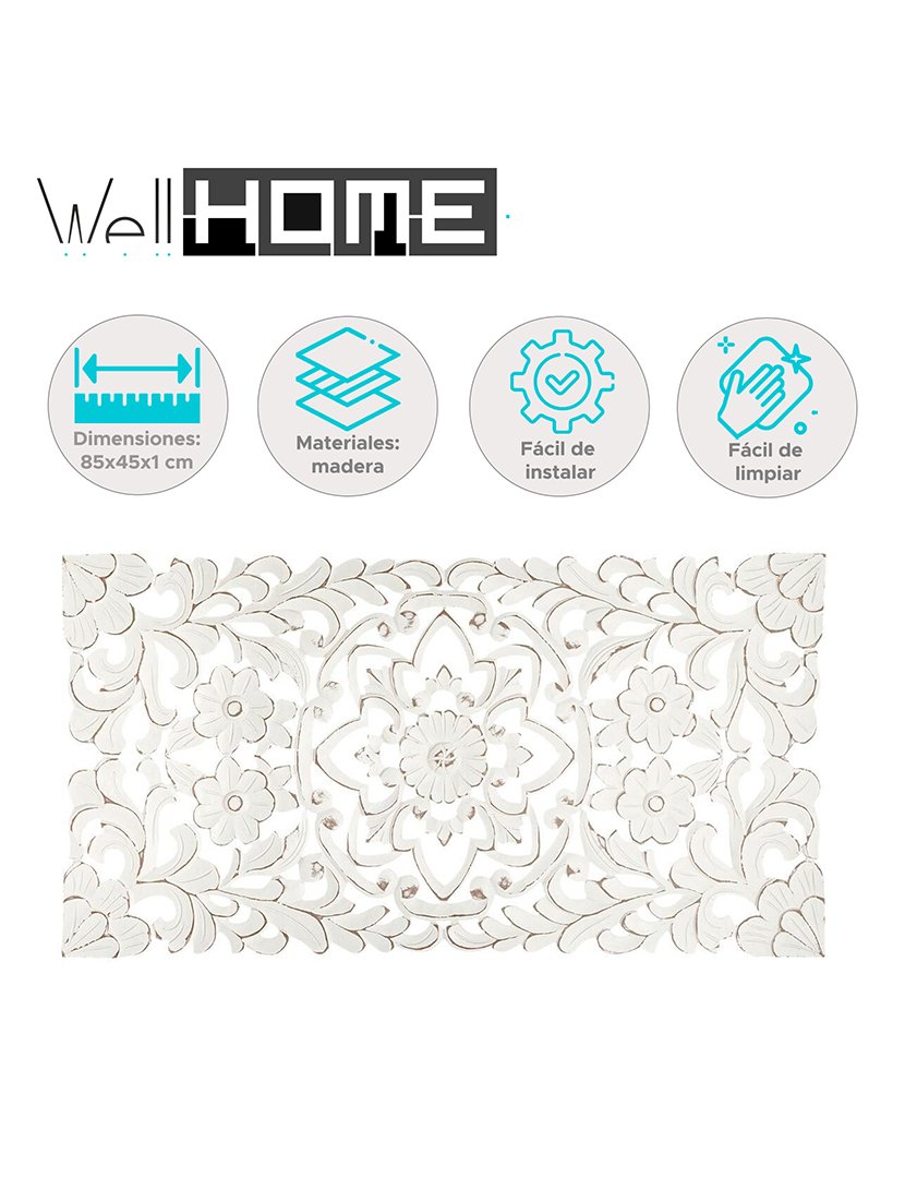 Decoração de parede 'fanny' 85x45cm