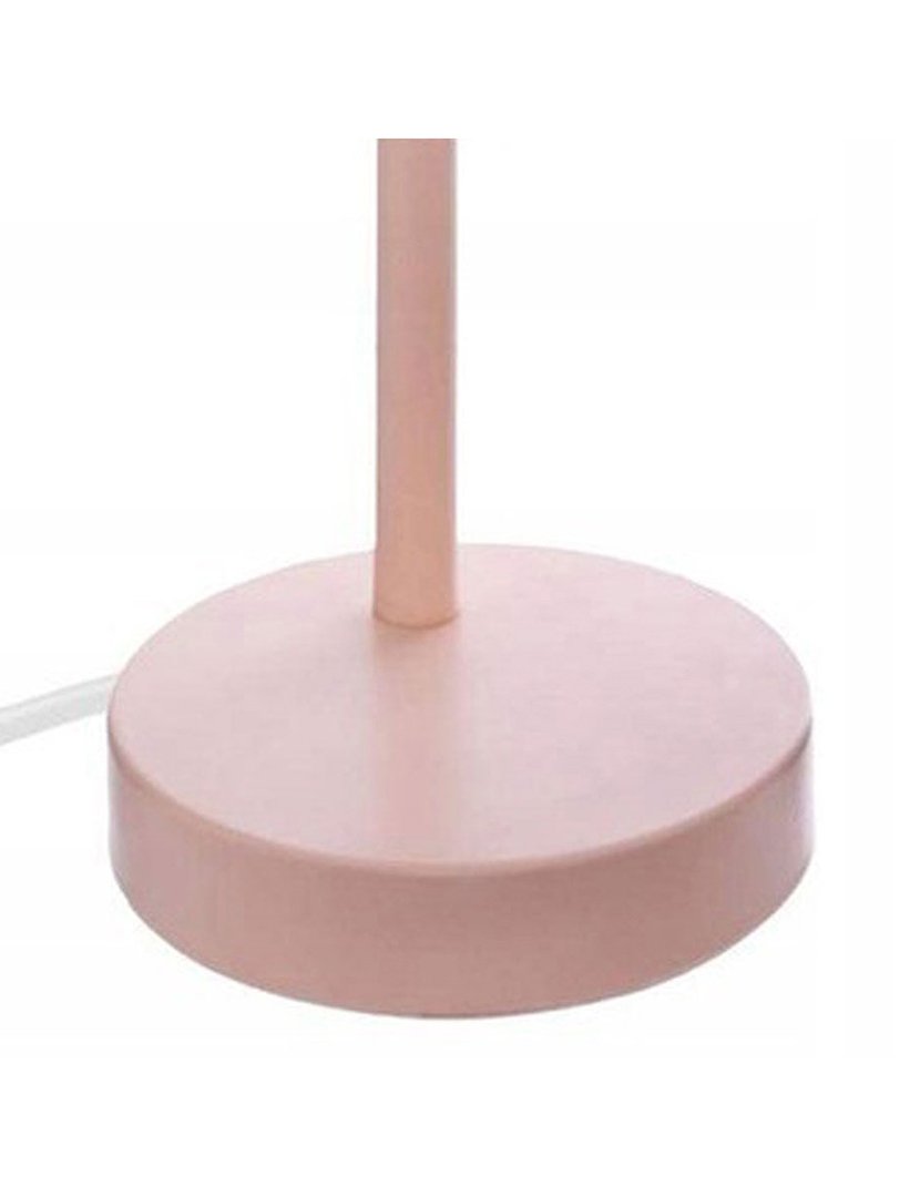 Candeeiro infantil "orelhas" metal rosa