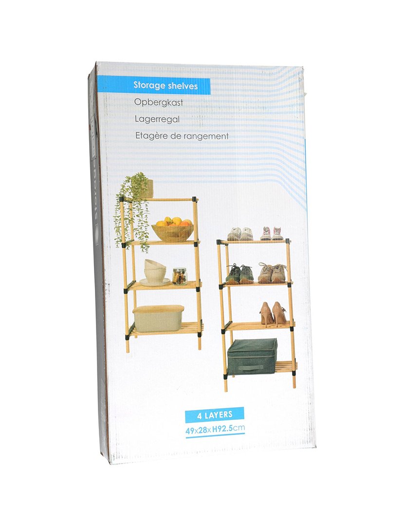 Sapateira de 4 prateleiras 92.5cm