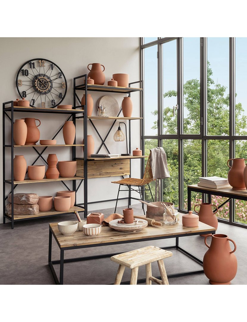 Mesa de centro castanha 115x65x32.5