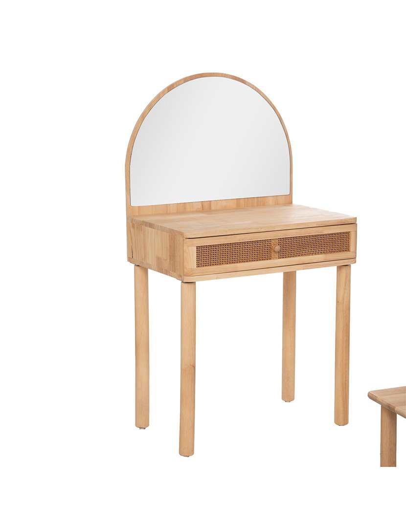 Toucador com banco rústico