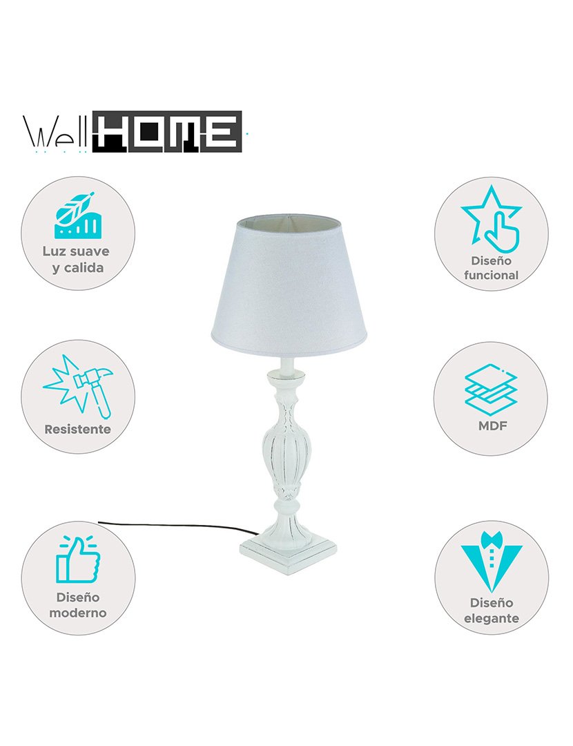 White Floor Lamp "Renzo"