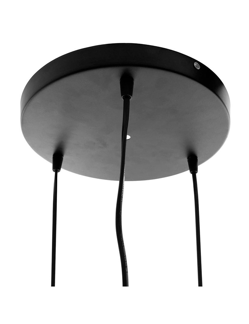 Candeeiro de teto de arame x3