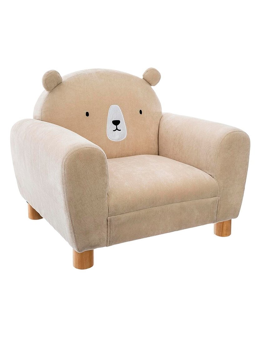 Poltrona infantil em formato de urso