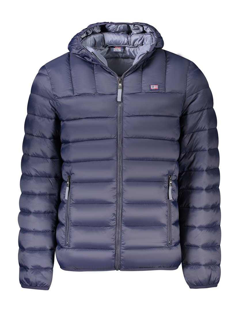 Casaco com capuz Masculino Azul