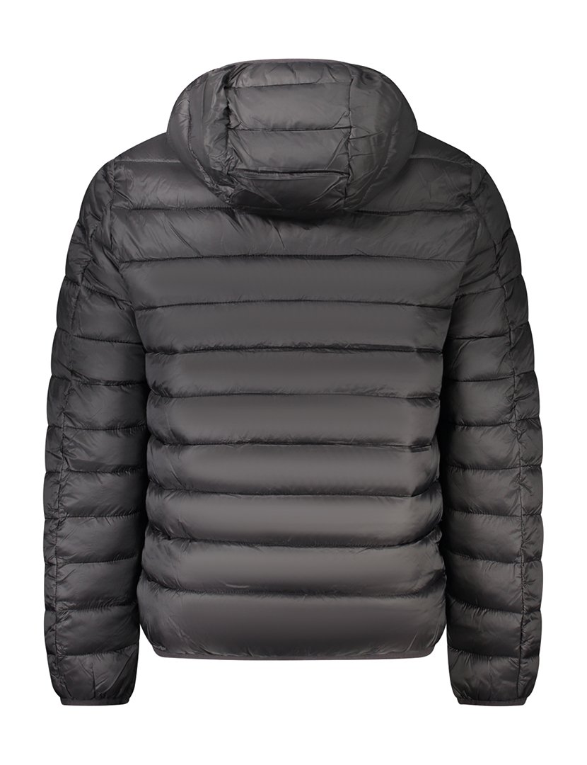 Casaco com capuz Masculino Preto