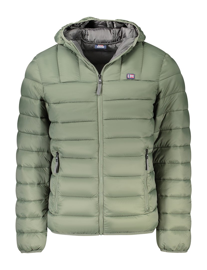 Casaco com capuz Masculino Verde