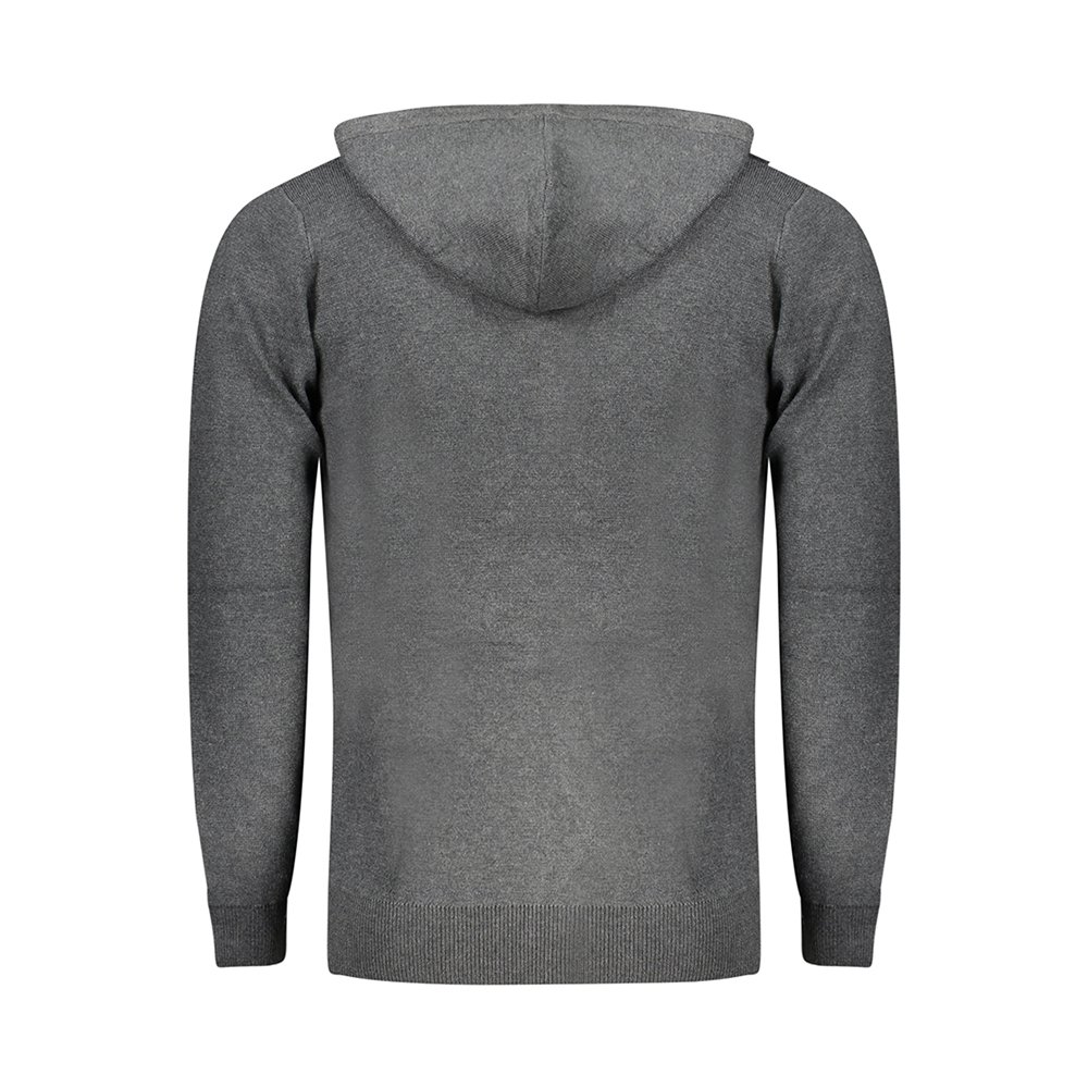Casaco desportivo com capuz Masculino Cinzento