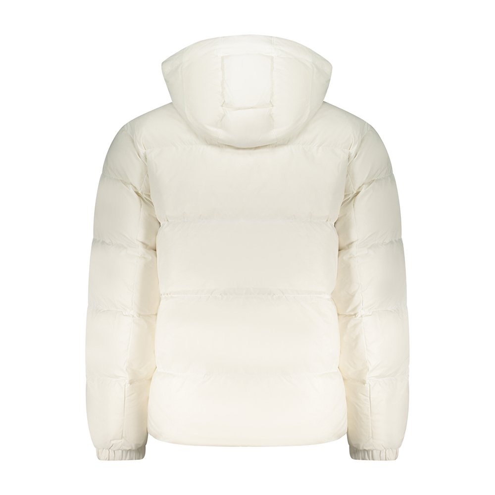 Casaco Acolchoado com Capuz Homem Branco