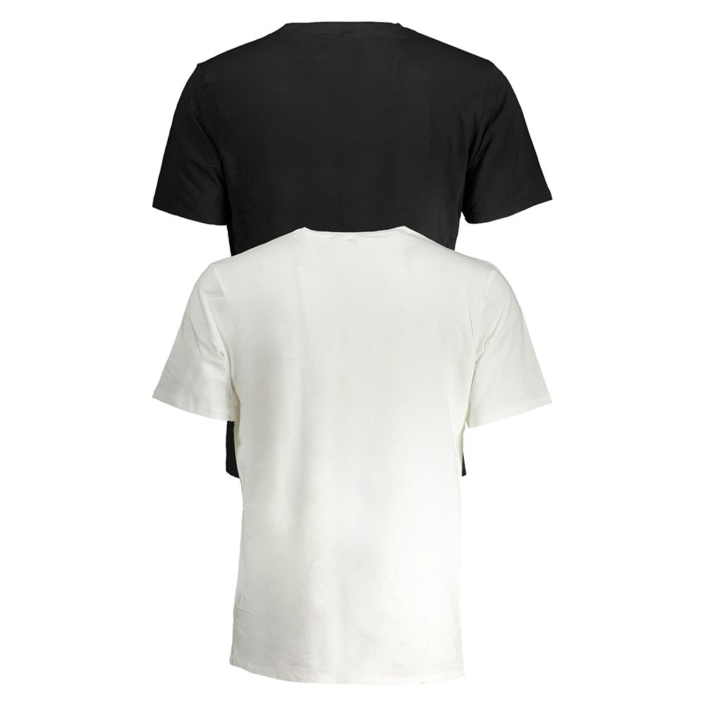 Pack 2 T-Shirts Homem Branco e Preto Homem Preto