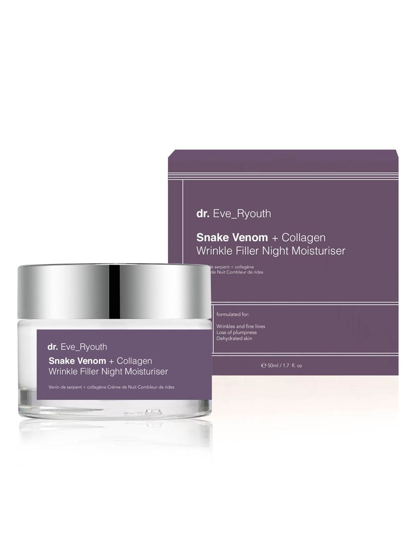 Hidratante Noturno Preenchedor de Rugas com Veneno de Cobra + Colágeno 50ml
