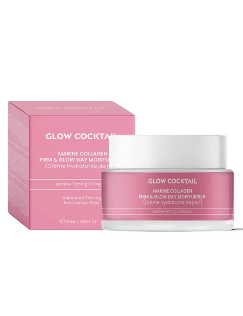 Hidratante diurno firmador e iluminador com colágeno marinho 50ml