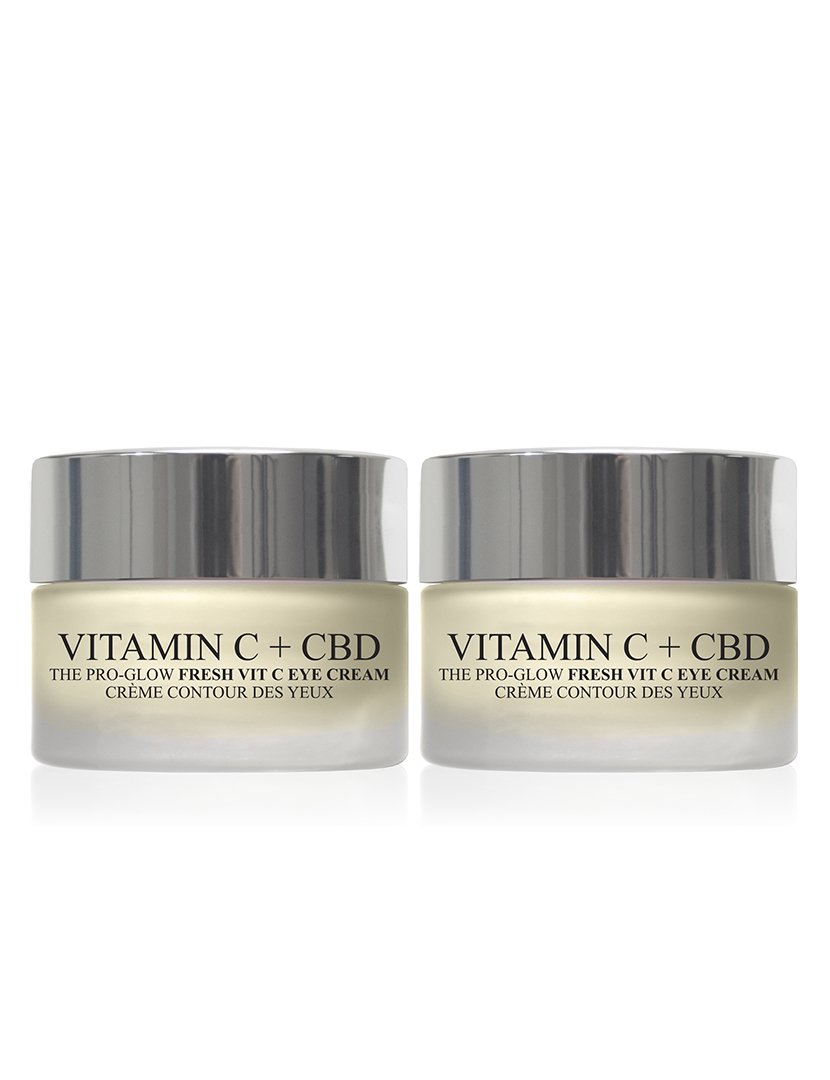 2 Cremes para Olhos com Vitamina C + CBD 15ml