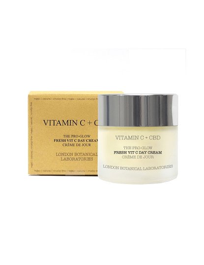 Vitamina C + CBD | Creme de dia Pro-Glow Fresh com vitamina C 50ml