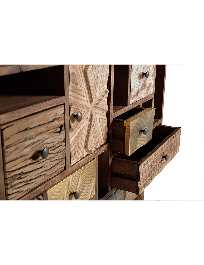 Aparador Vajillero 1272 Castanho