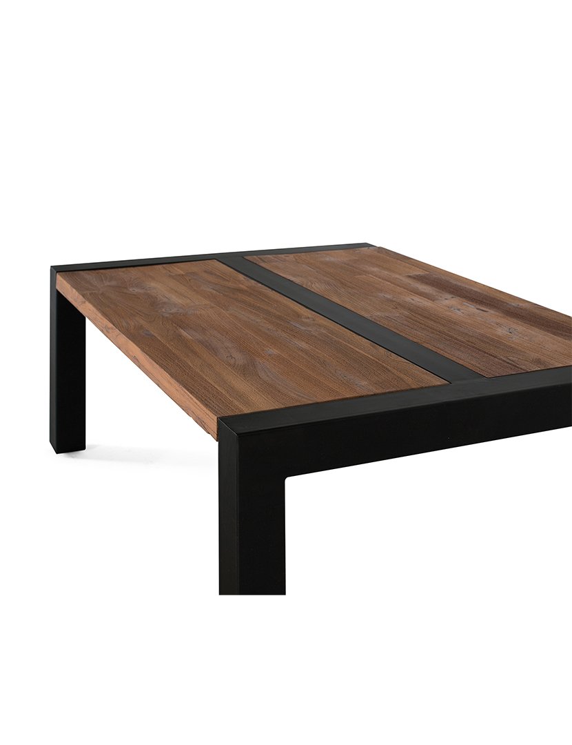 Mesa de Centro 1485 Castanho e Preto