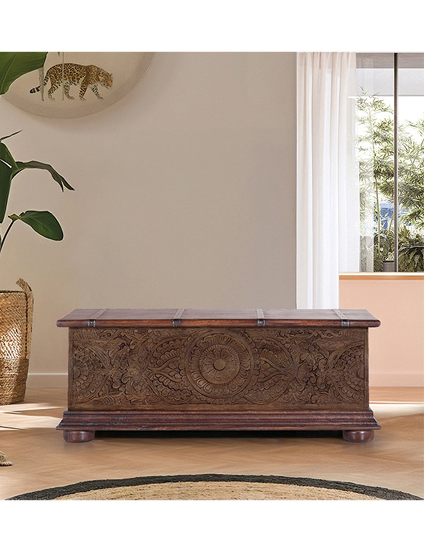 Baú 6182 Castanho Bicolor