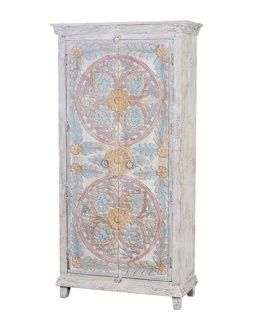 Armário 6837 Branco Multicolorido