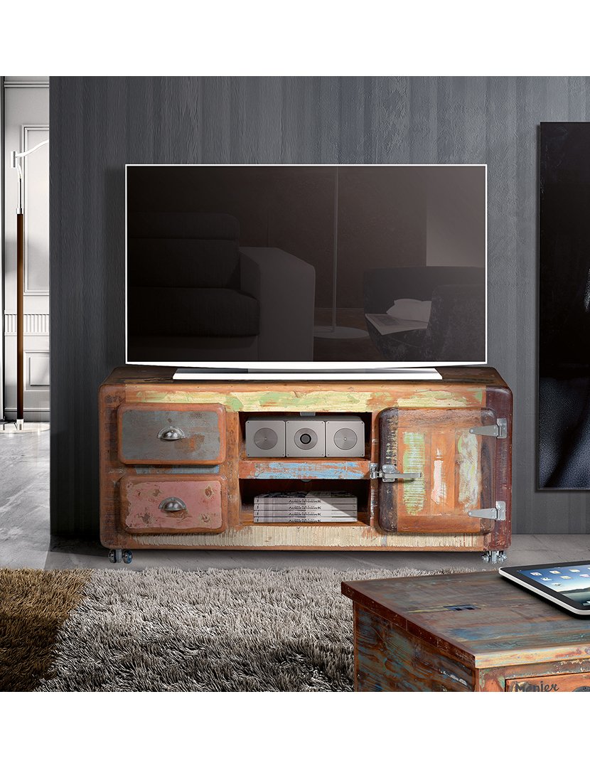 Móvel de TV - Audio 6213 Multicolorido