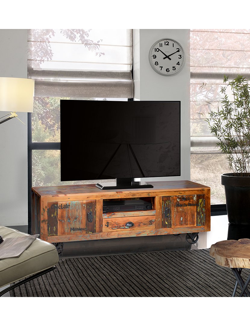 Móvel de TV - Audio 6295 Multicolorido