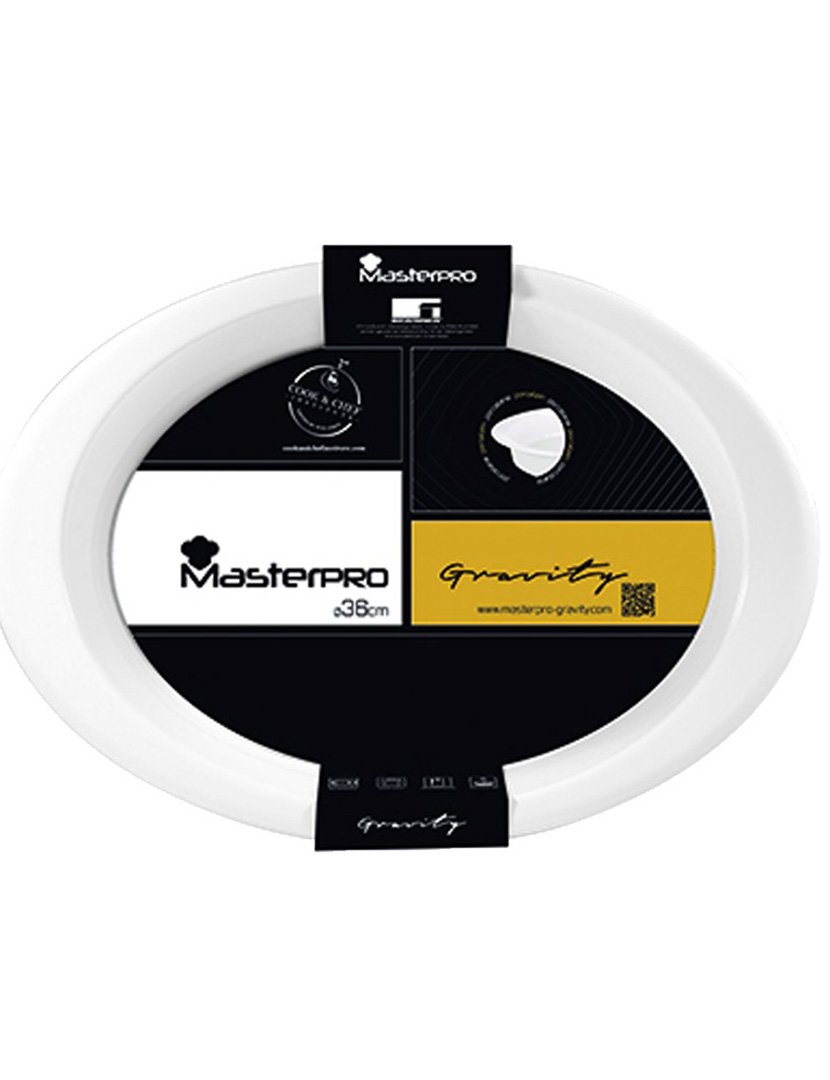 Travessa oval de cerâmica Gravity de 36 cm