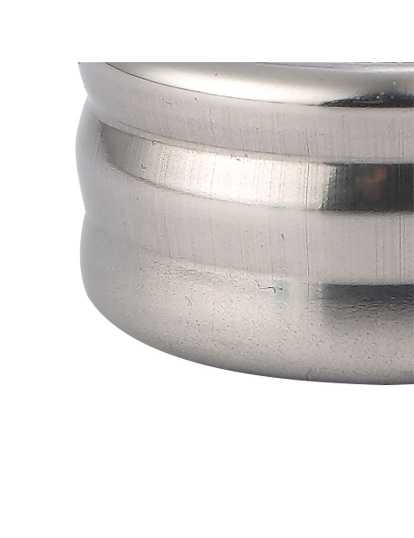 Conjunto de 2 anéis gotejadores em aço inoxidável da coleção Cru Wine Expert.