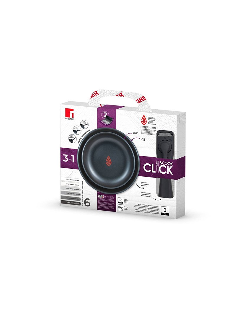 Conjunto 2 Frigideiras Heat Dot