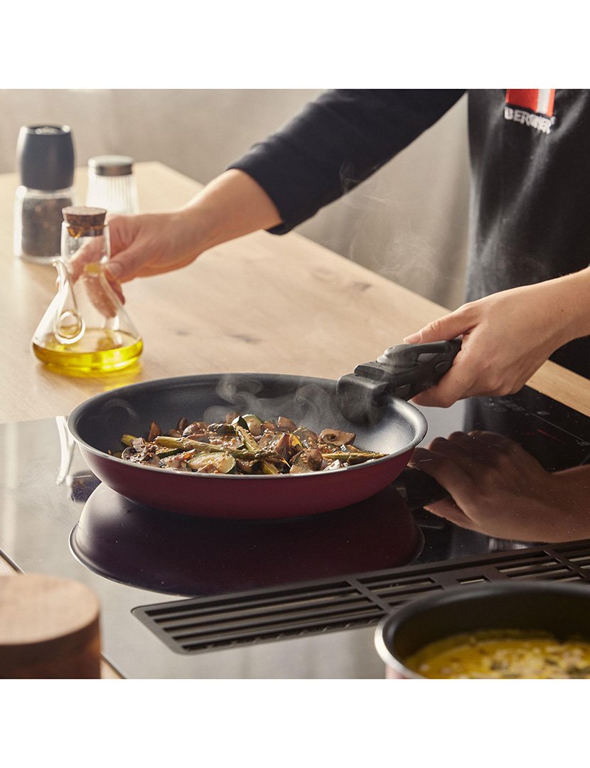 Conjunto 2 Frigideiras Click&Cook Vermelho