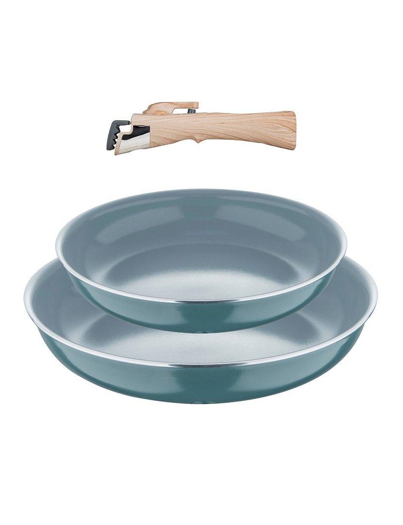 Conjunto 2 Frigideiras Click&Cook Verde