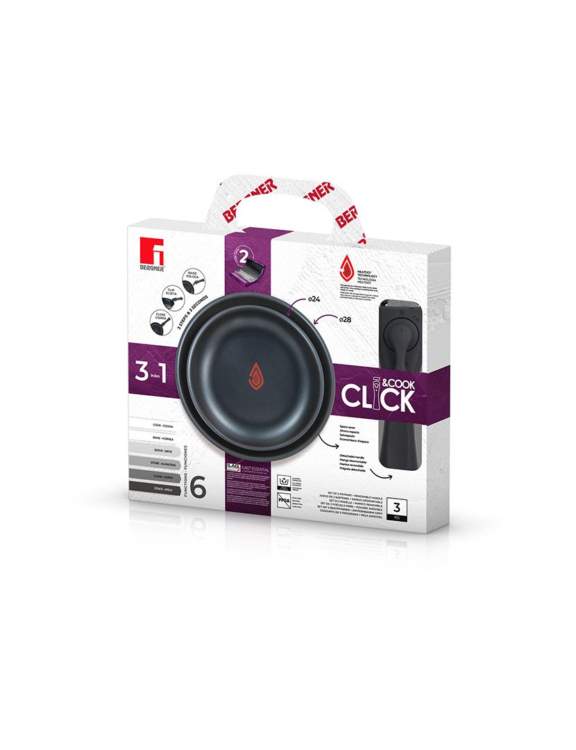 Conjunto 2 Frigideiras Heat Dot