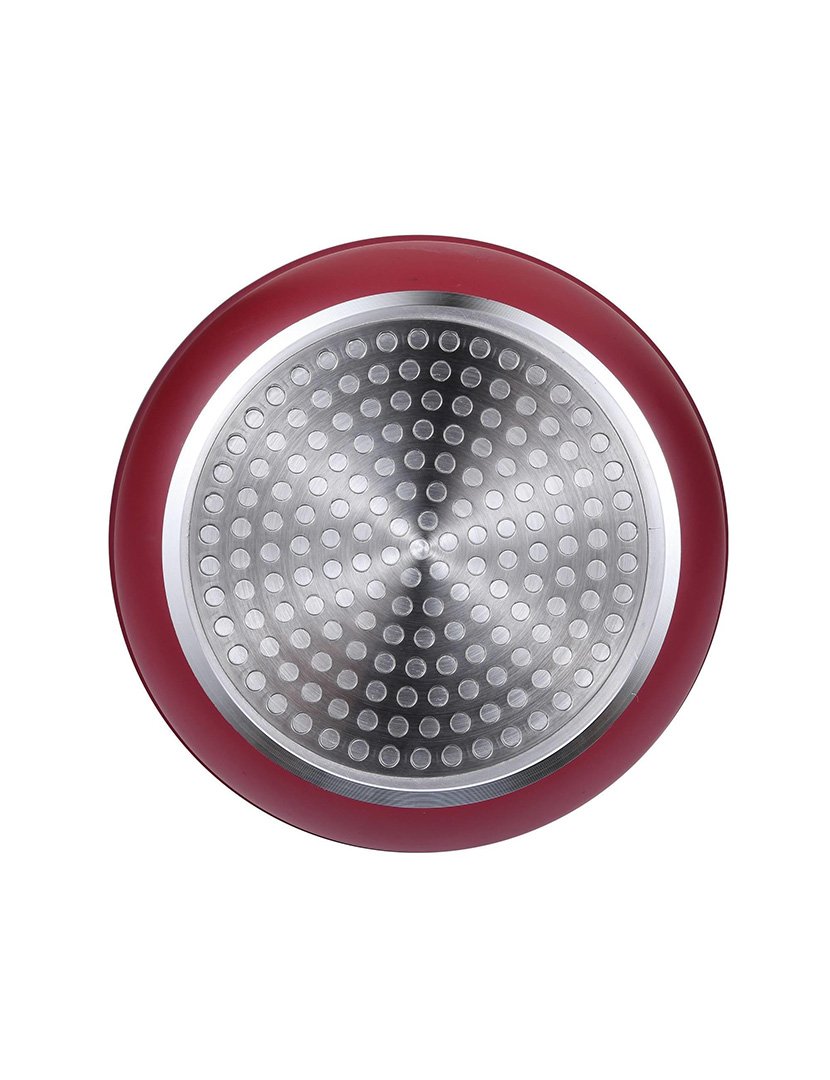 Conjunto 3 Caçarolas Click&Cook Vermelho