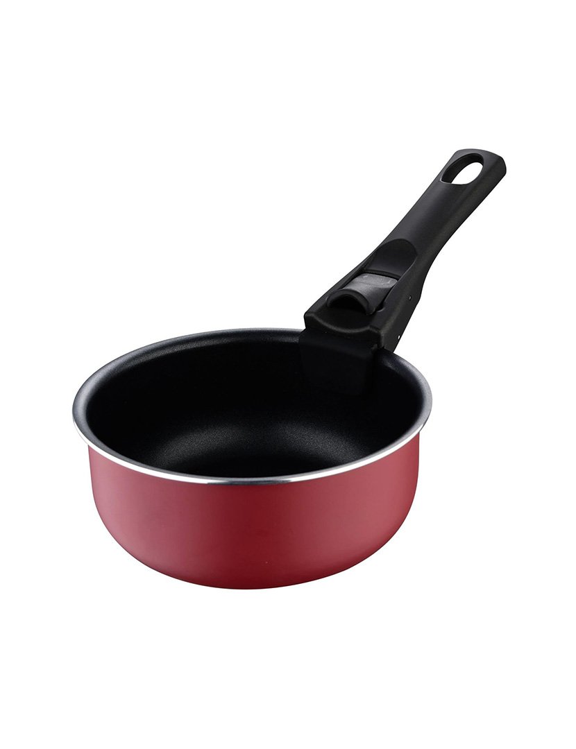 Conjunto 3 Caçarolas Click&Cook Vermelho