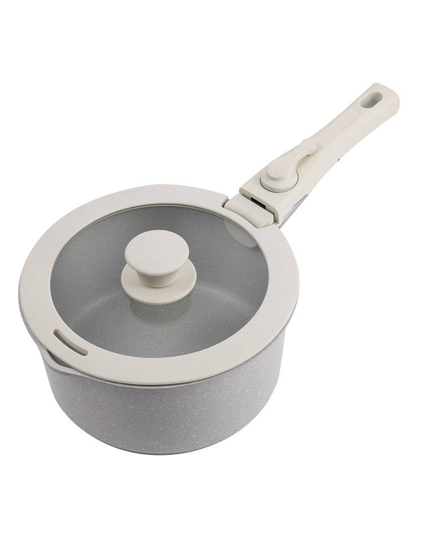 Trem Cozinha 7 Peças Click&Cook Fundido Bege